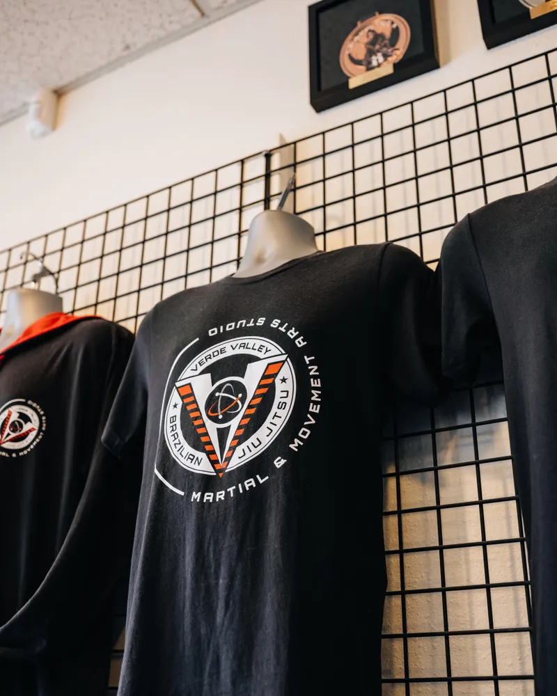 Black VVBJJ Front Logo T-shirt